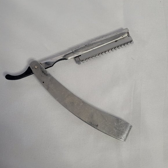 FROMM Straight Razor Hair Trimmer with Guard 8" x 1'' Edge Ahead - Picture 4 of 6